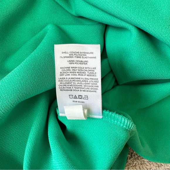 Express Teal Halter Fit & Flare Mini Dress - Picture 4 of 6